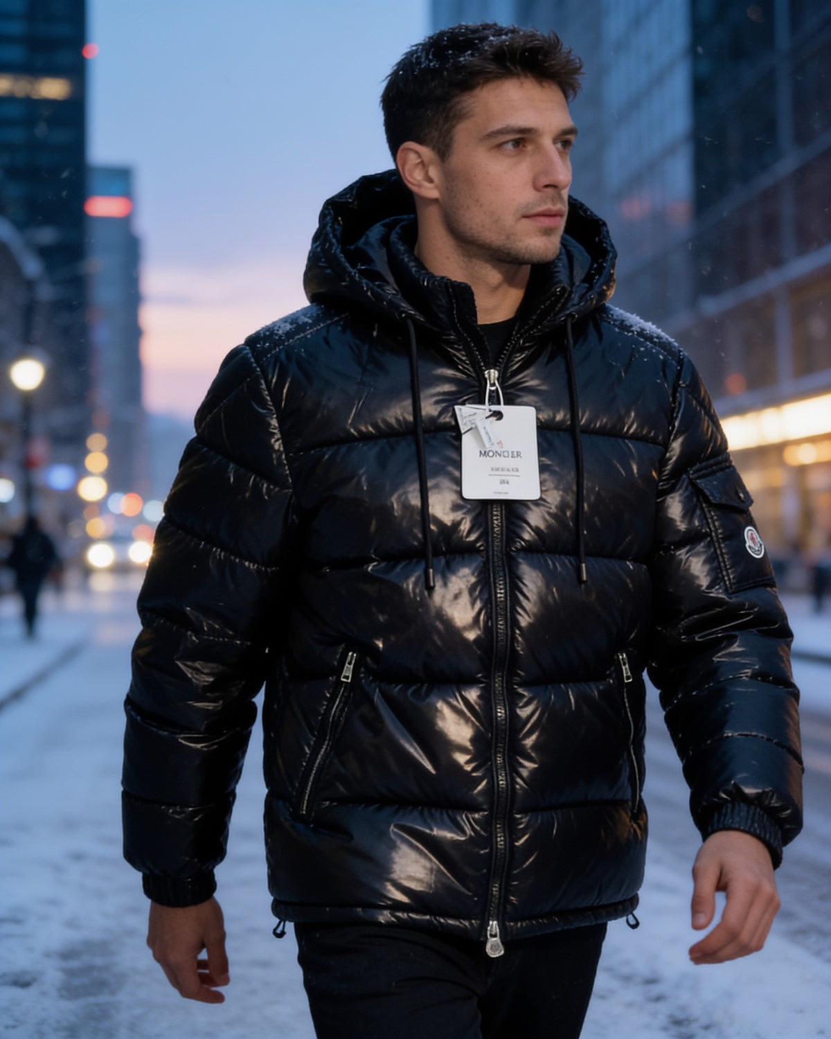 MONK/. DUCK DOWN PUFFER JACKET