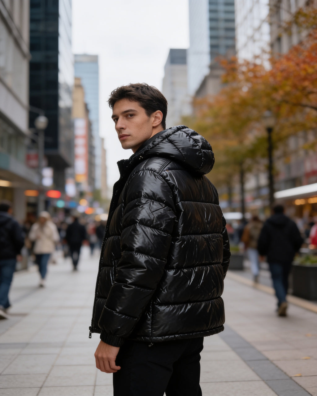 MONK/. DUCK DOWN PUFFER JACKET