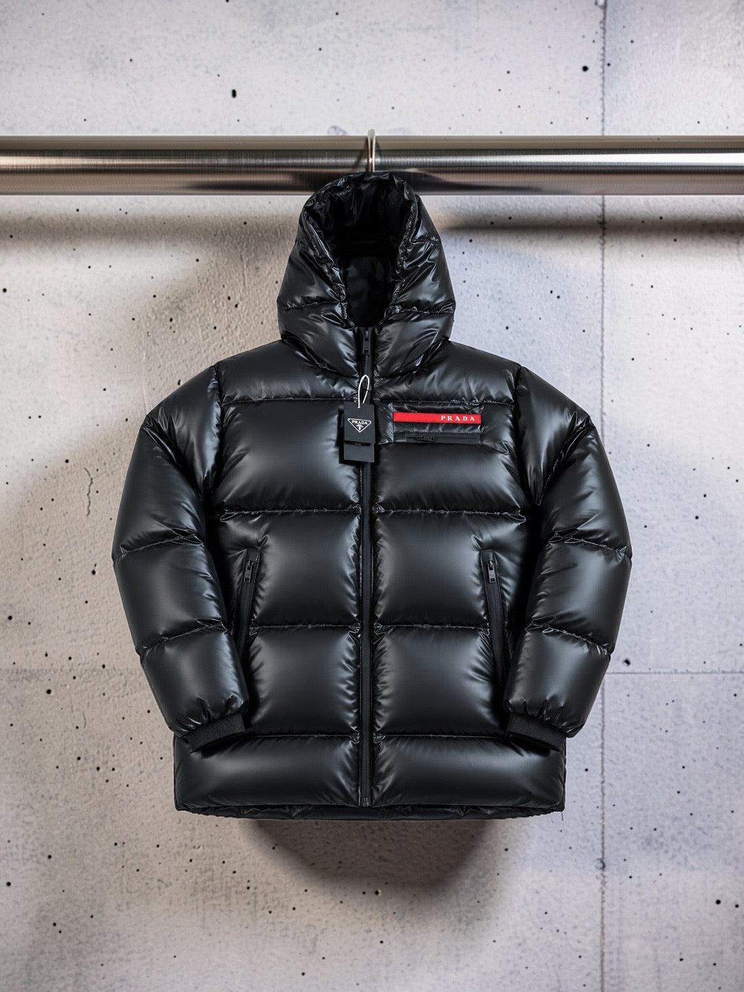 PRAD/.  MEN DUCK DOWN JACKET